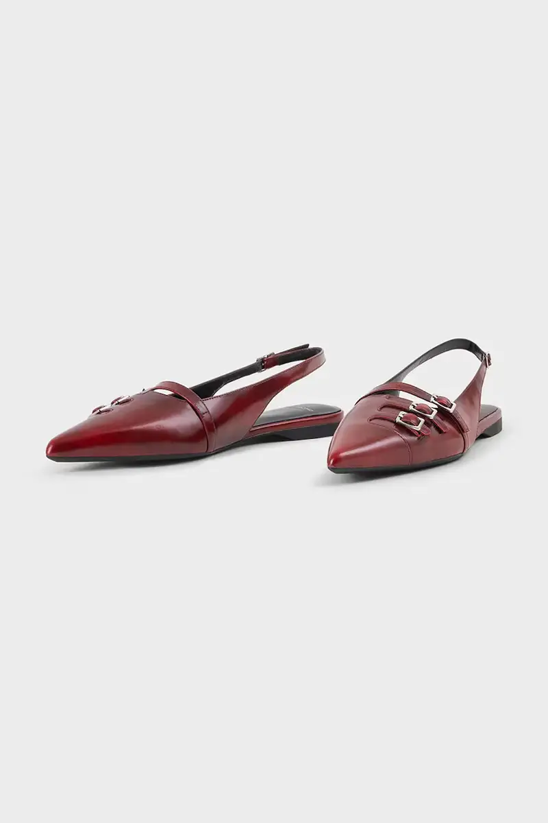 Vagabond Shoemakers Ballerine Rosso 3158368 miniatura 2