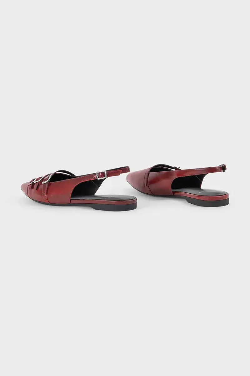 Vagabond Shoemakers Ballerine Rosso 3158368 miniatura 3