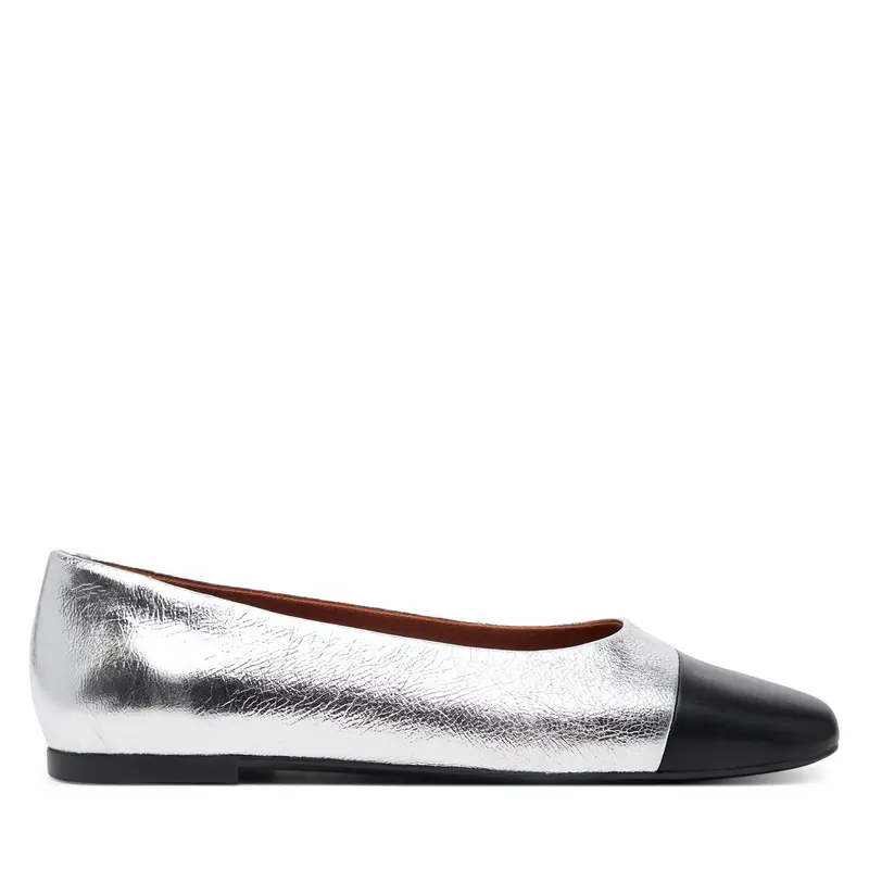 Vagabond Shoemakers Ballerine Argento 2946847