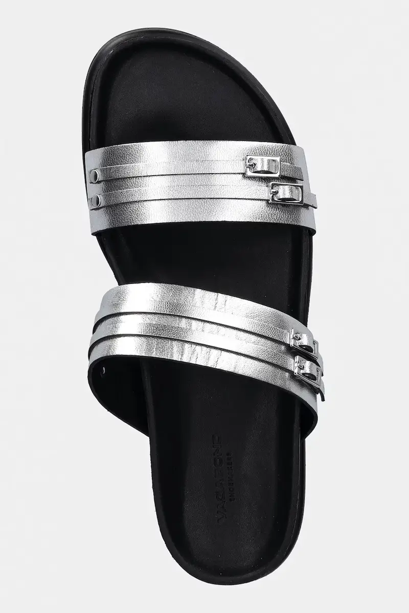 infradito in pelle EFFIE donna colore argento 5922-383-79 miniatura 4