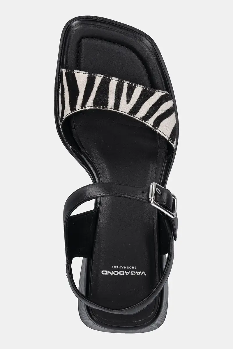 sandali in camoscio INES colore nero 5911-261-87 miniatura 4