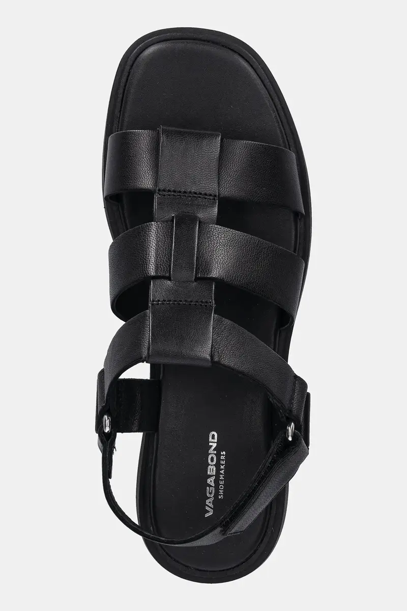 sandali in pelle CONNIE donna colore nero 5957-101-20 miniatura 4