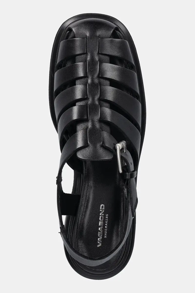 sandali in pelle ELLIS donna colore nero 5930-101-20 miniatura 4