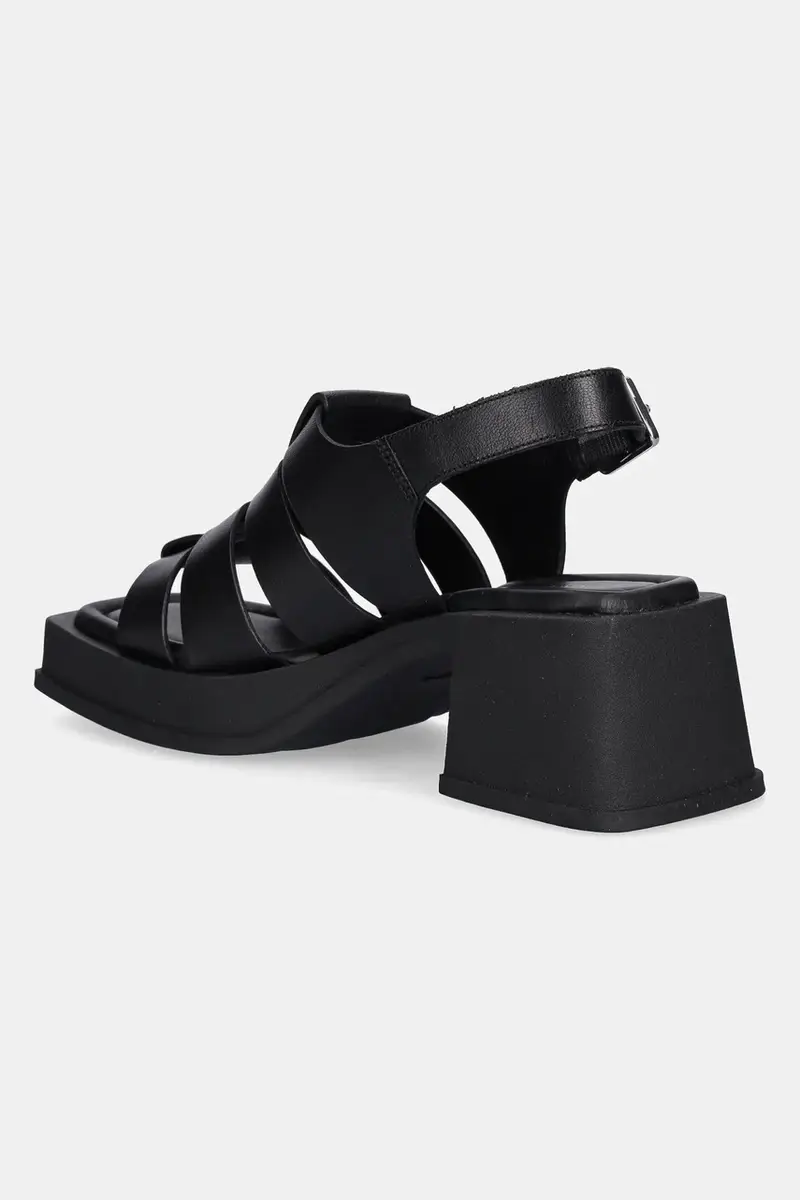 sandali in pelle HENNIE colore nero 5937-001-20 miniatura 3