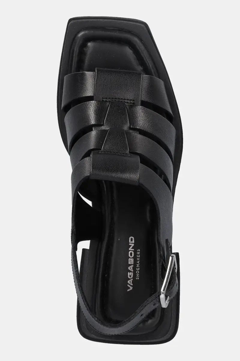 sandali in pelle HENNIE colore nero 5937-001-20 miniatura 4