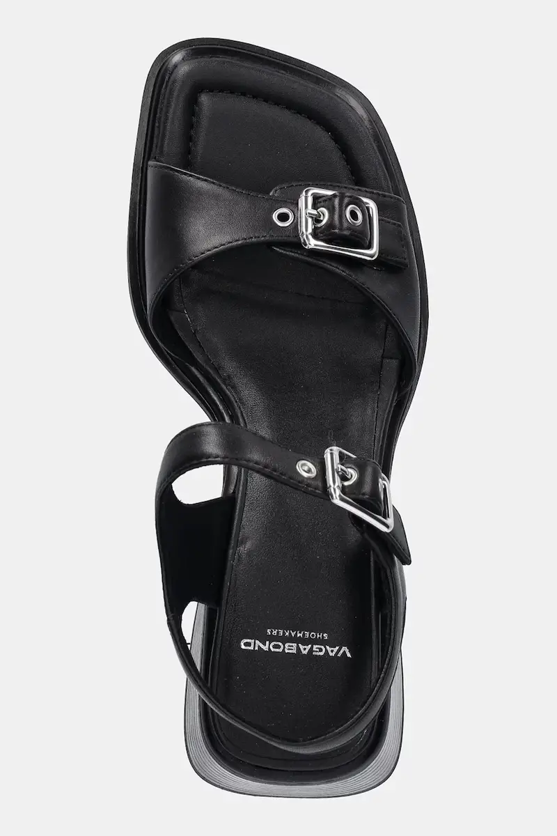 sandali in pelle INES colore nero 5911-101-20 miniatura 4