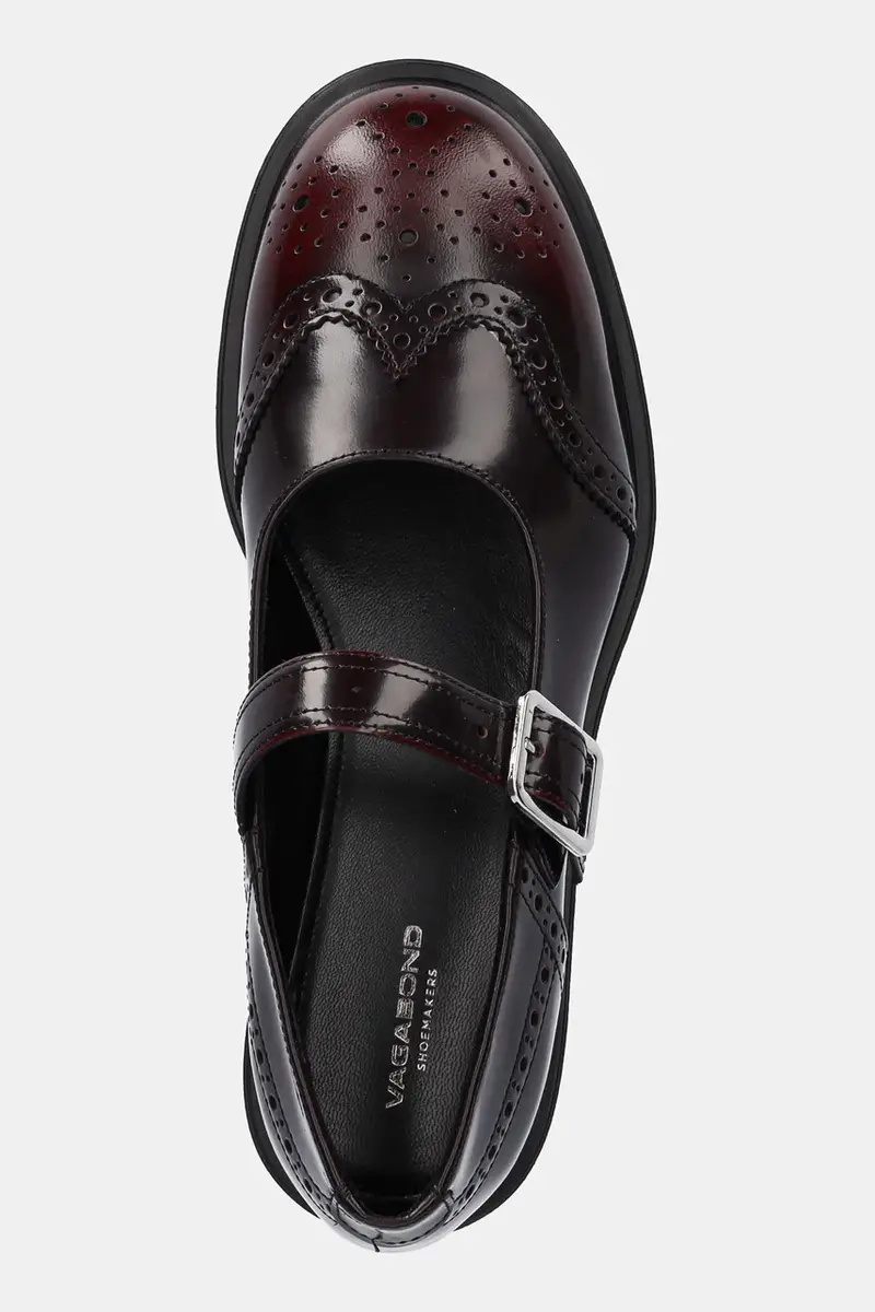 scarpe in pelle FREYA donna colore granata 6006-504-54 miniatura 4