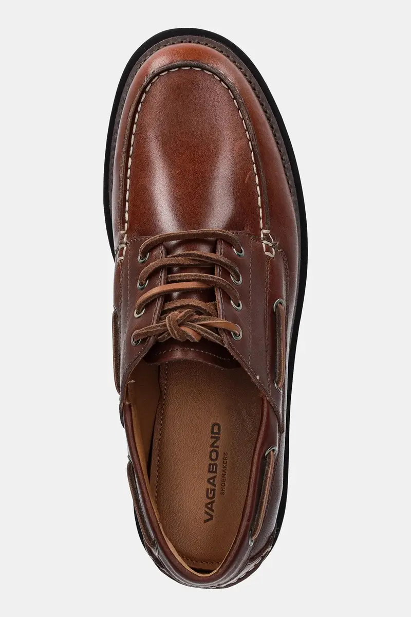 scarpe in pelle JAY uomo colore marrone 5977-001-27 miniatura 4