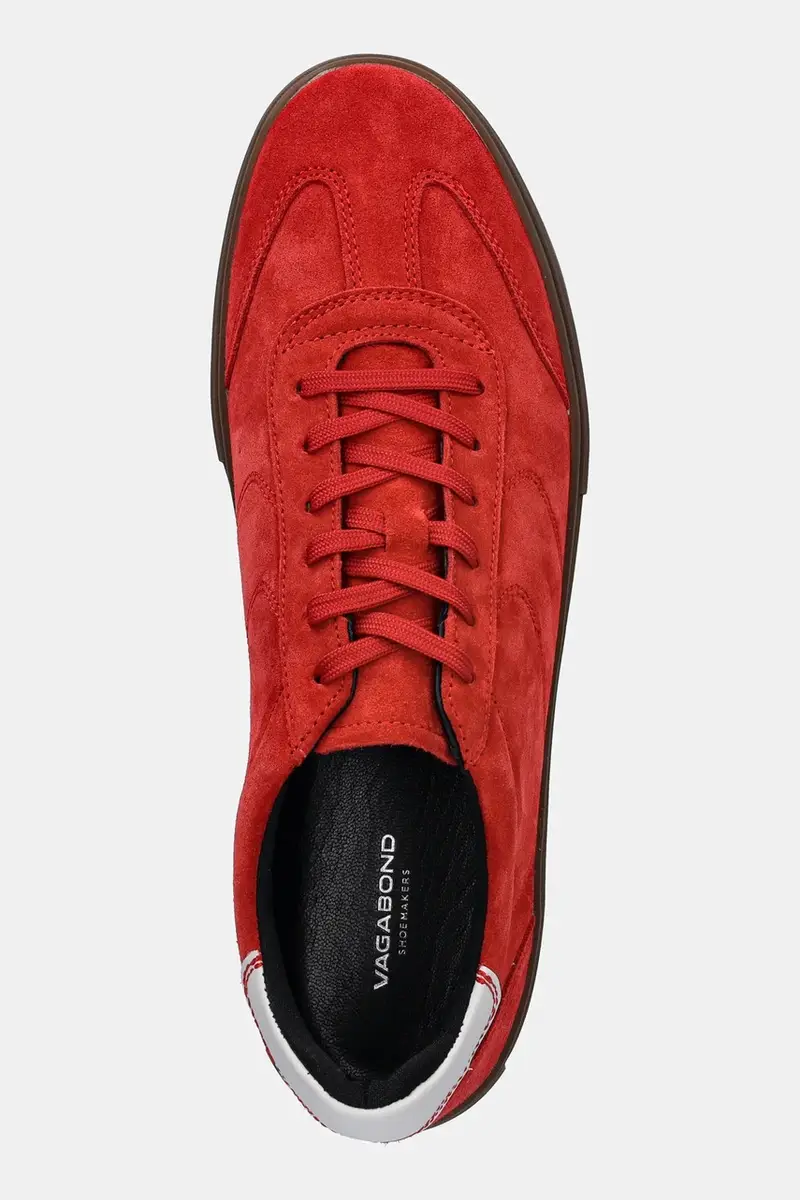 sneakers in camoscio CODY donna colore rosso 5944-149-47 miniatura 4