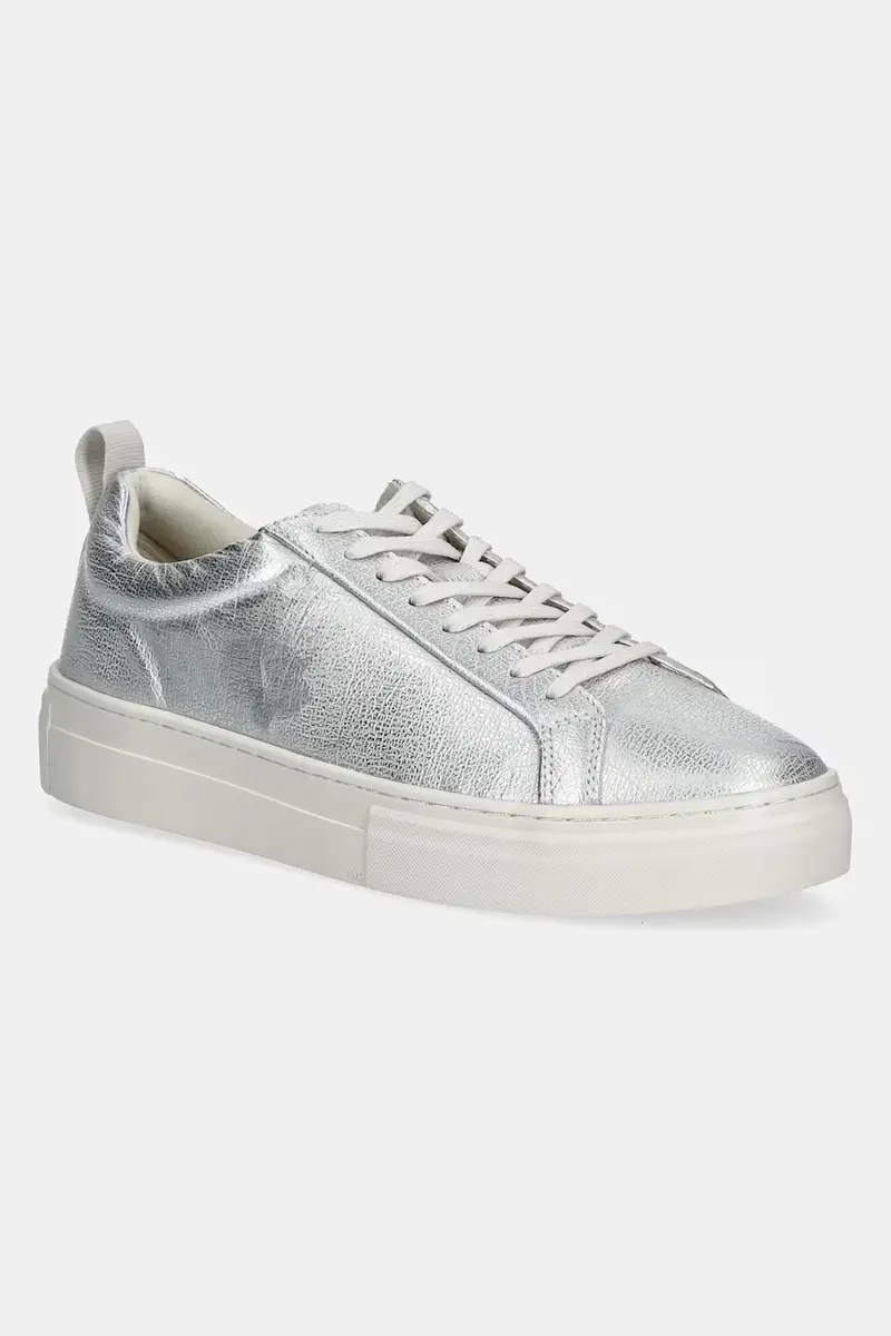 sneakers in pelle ZOE PLATFORM donna colore argento 5927-183-79