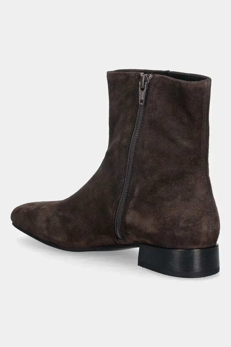 stivaletti alla caviglia in camoscio MONA donna colore marrone 5955-040-29 miniatura 3