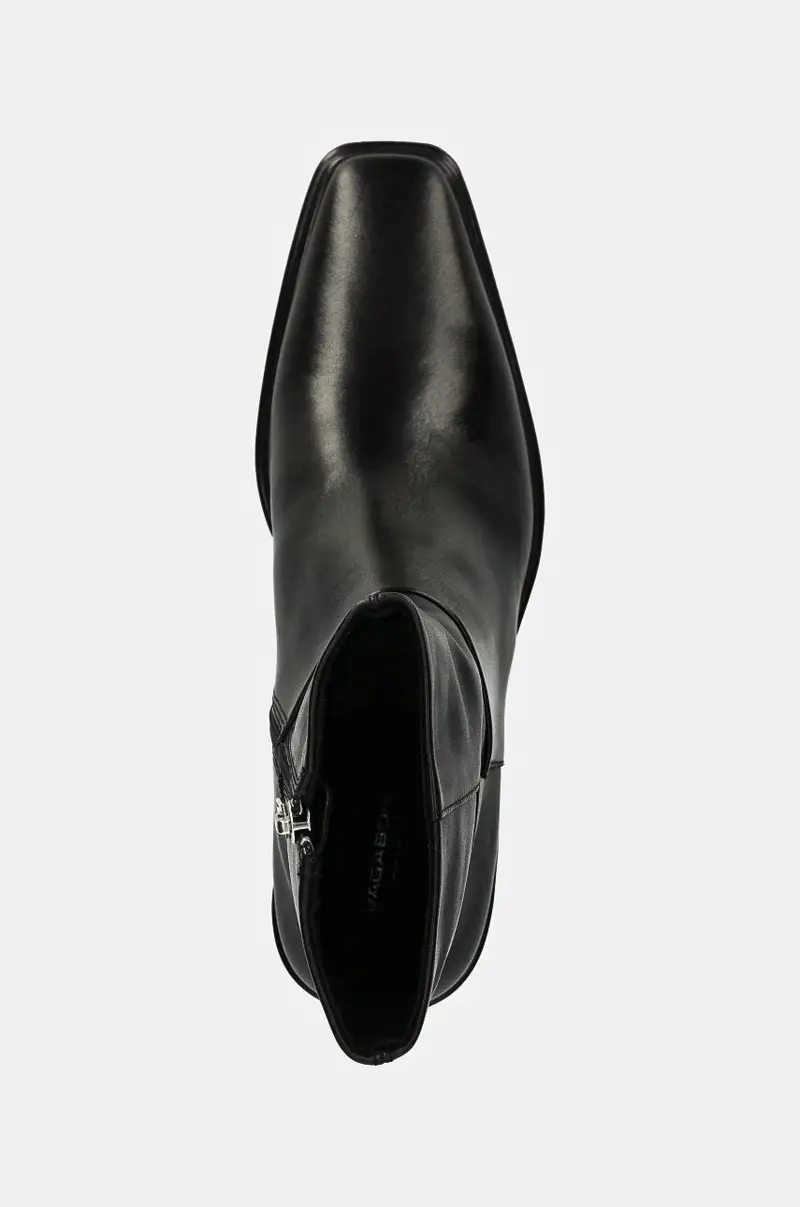 stivaletti alla caviglia in pelle AINO donna colore nero 5829-001-20 miniatura 4