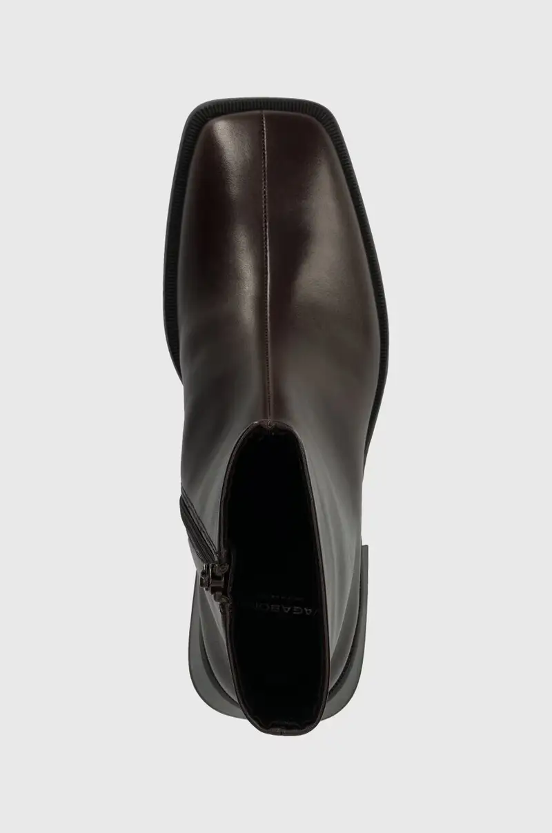 Vagabond Shoemakers Stivaletti alla Caviglia in Pelle Marrone miniatura 4