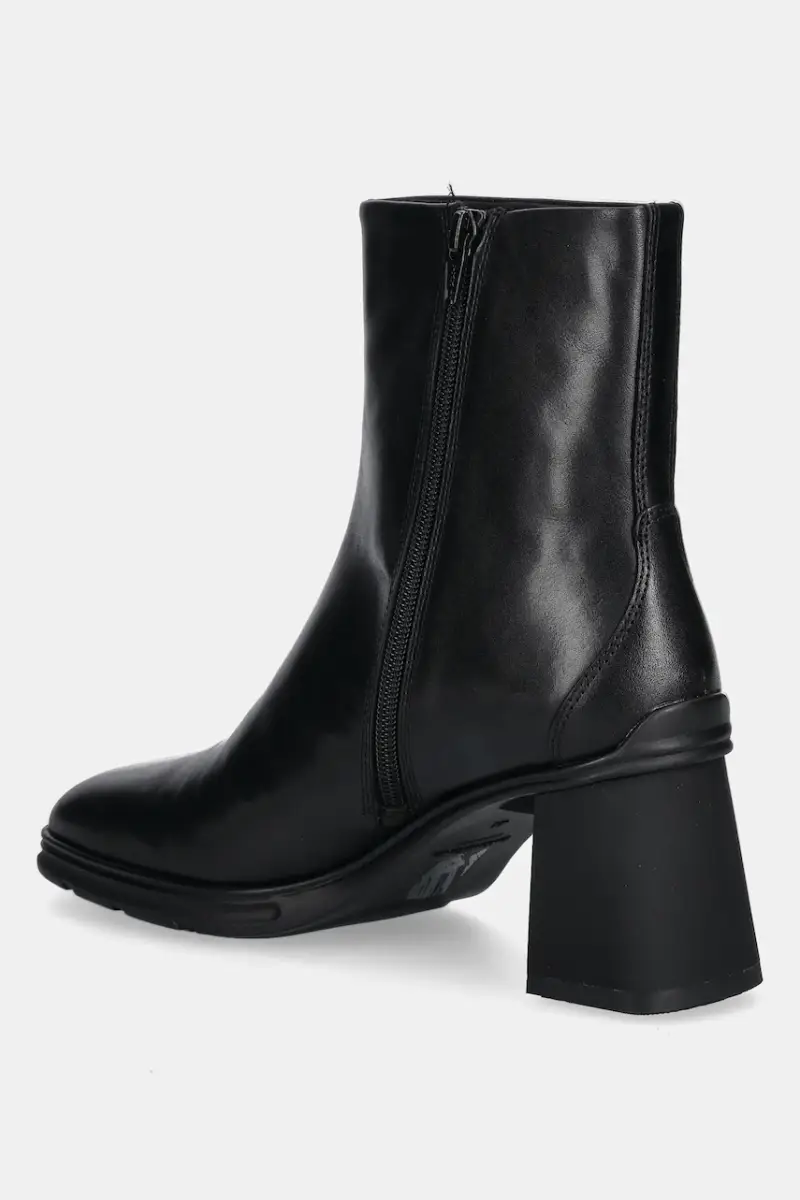 stivaletti alla caviglia in pelle JANINE donna colore nero 6038-001-20 miniatura 3