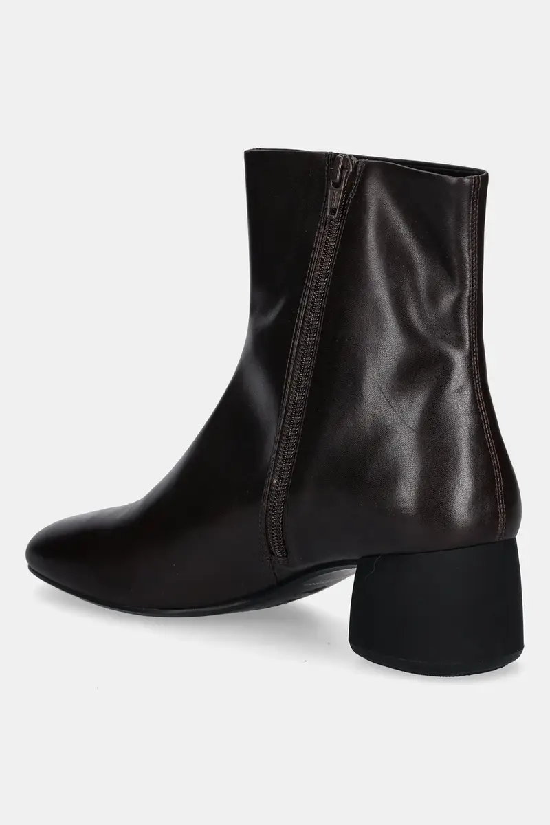 stivaletti alla caviglia in pelle LIVIA donna colore marrone 6056-001-35 miniatura 3