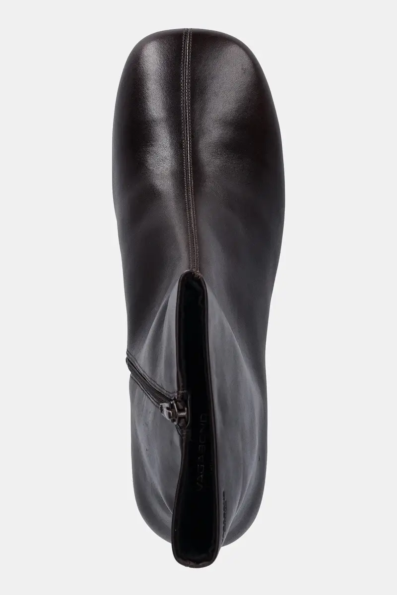 stivaletti alla caviglia in pelle LIVIA donna colore marrone 6056-001-35 miniatura 4