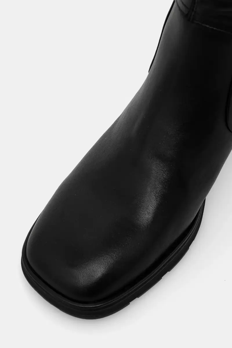 stivali in pelle JANINE donna colore nero 6038-101-20 miniatura 4