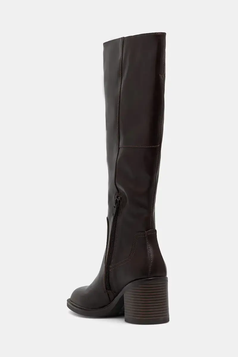 stivali in pelle MERYL donna colore marrone 6047-001-35 miniatura 3