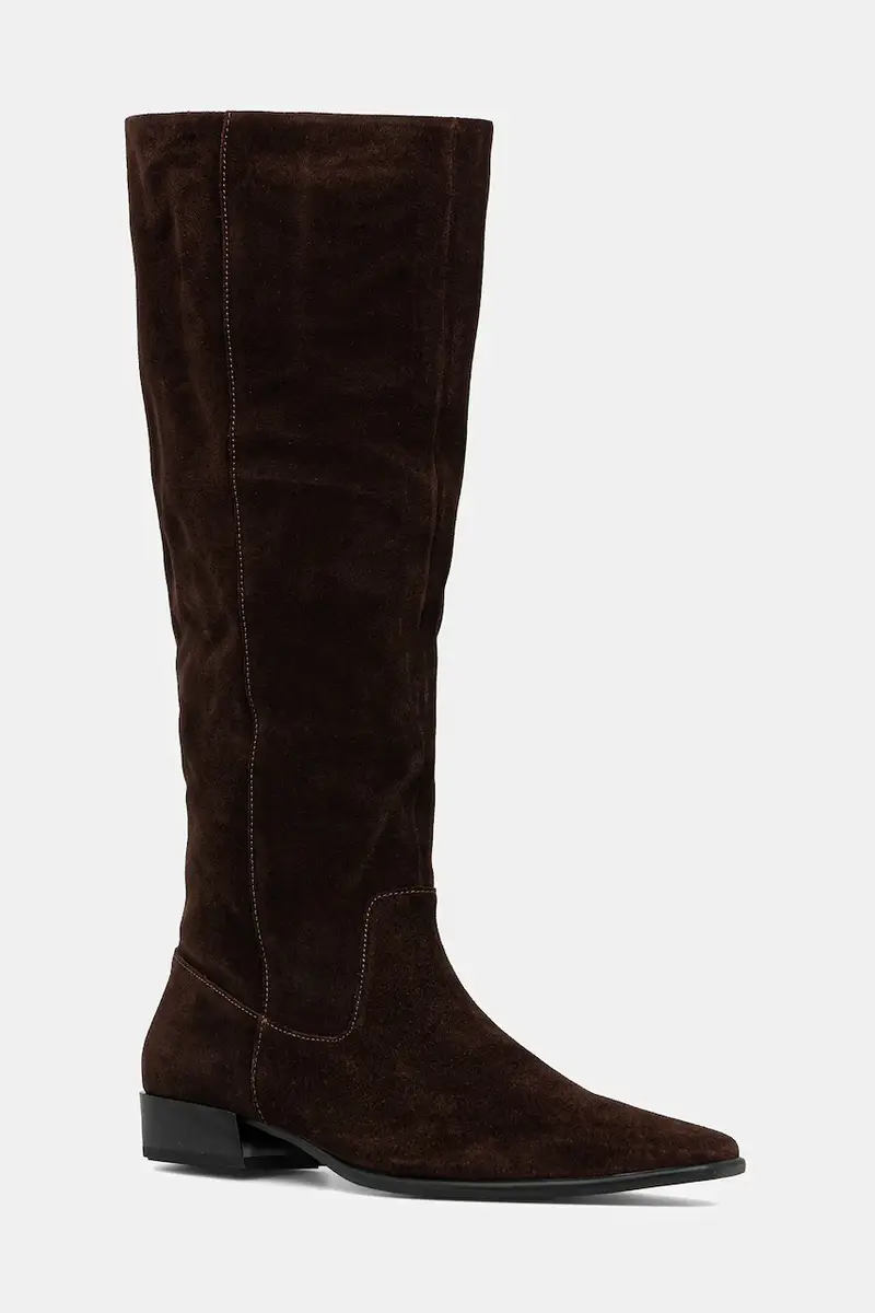 stivali in pelle scamosciata NELLA donna colore marrone 6016-040-31