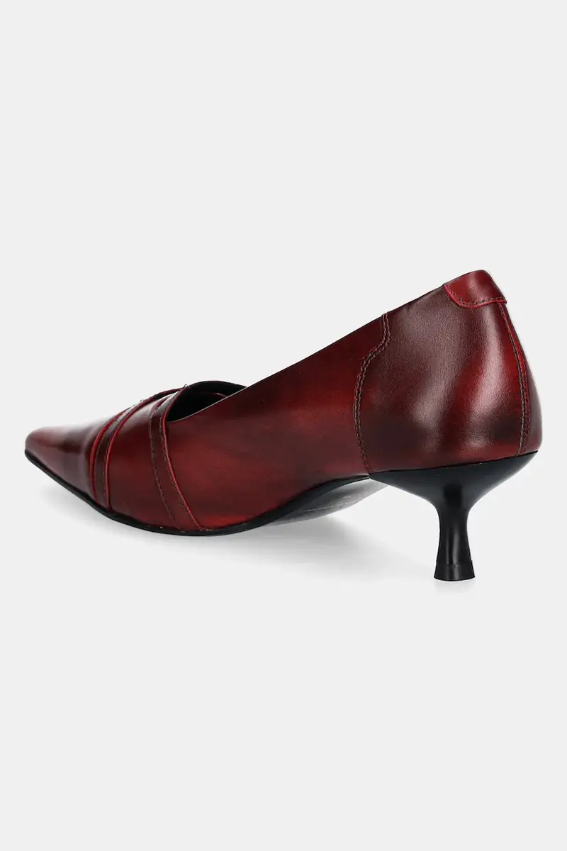 tacchi in pelle LYKKE colore granata 5714-118-47 miniatura 3