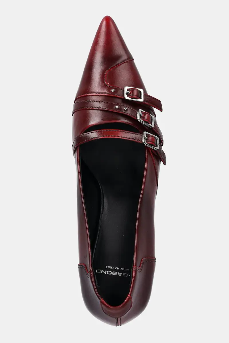 tacchi in pelle LYKKE colore granata 5714-118-47 miniatura 4