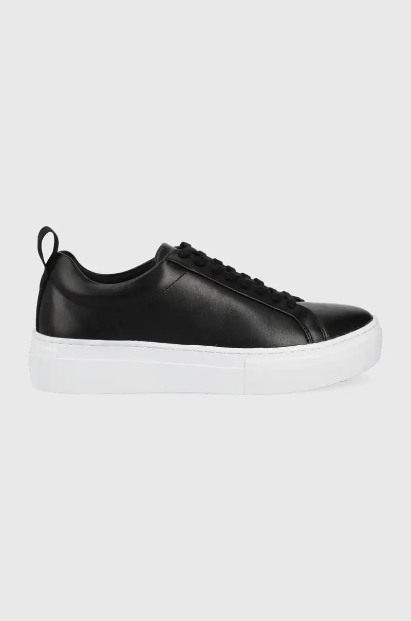 Vagabond sneakers in pelle ZOE PLATFORM Nero