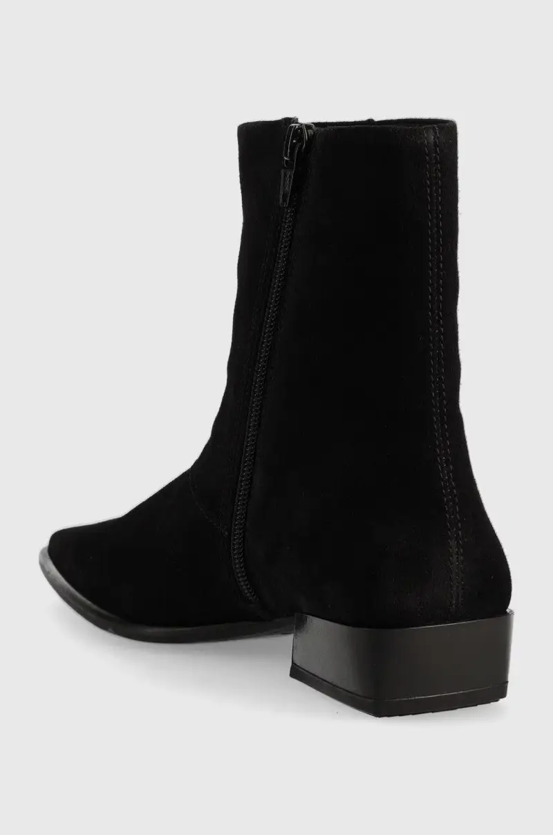 Vagabond stivaletti alla caviglia in camoscio Nella donna Nero miniatura 3