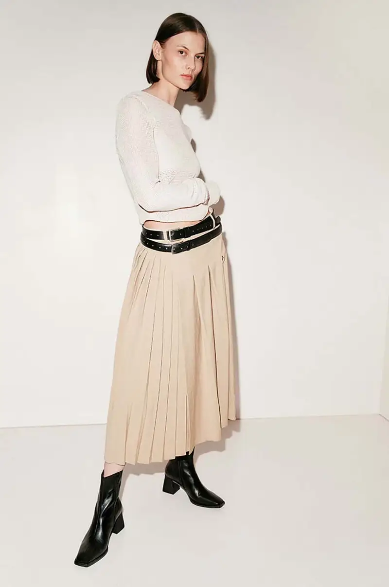 Vagabond stivaletti alla caviglia in pelle Hedda Nero miniatura 5