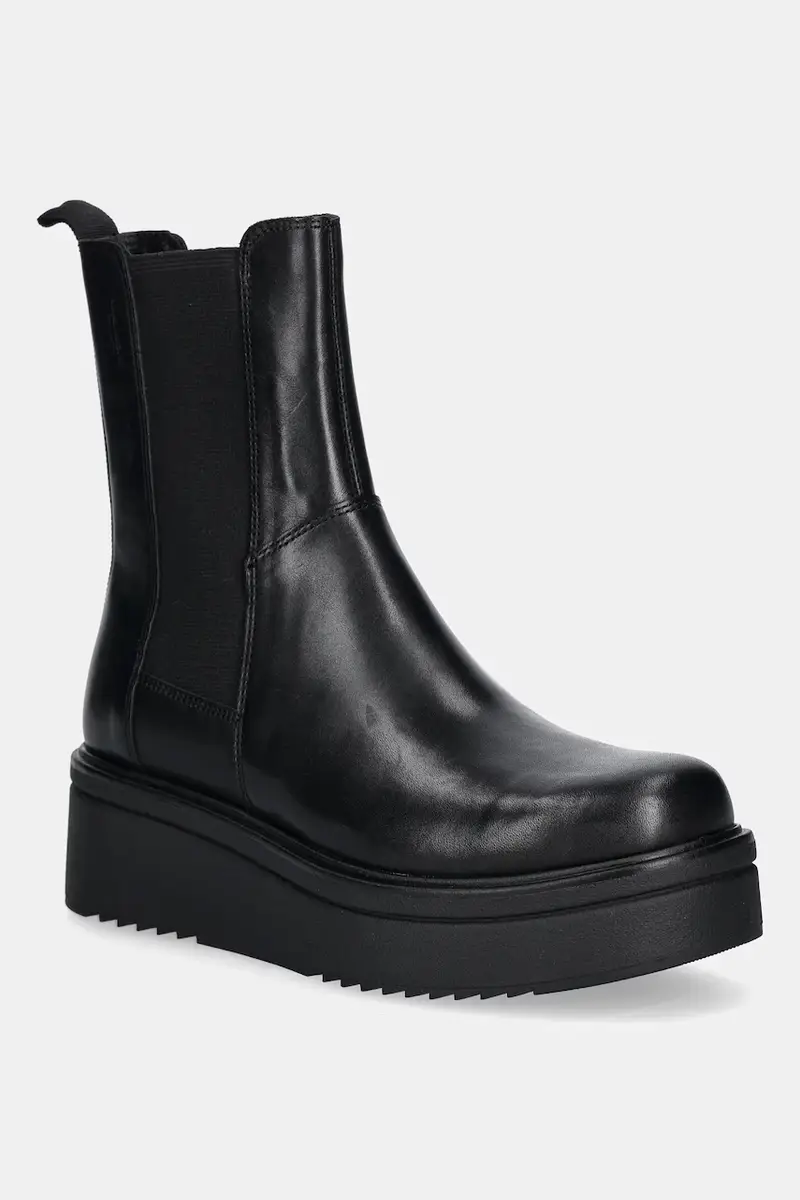 Vagabond stivaletti alla caviglia in pelle Tara Nero