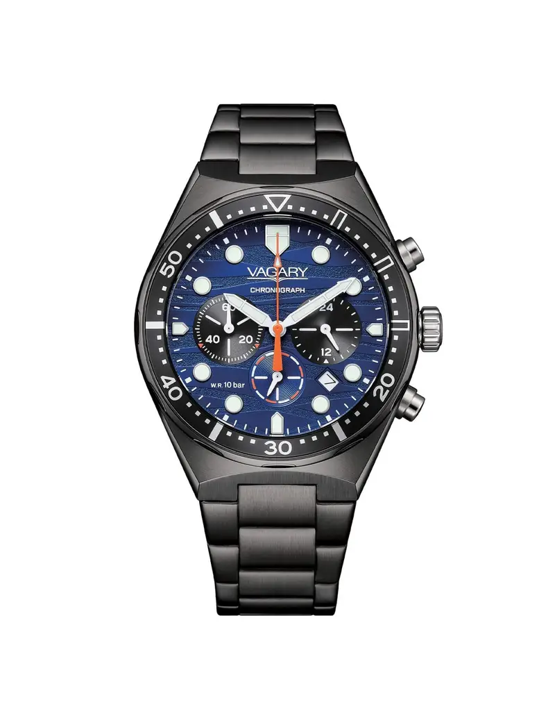 Orologio VAGARY by CITIZEN Aqua39 Crono IV2-206-71 Blue