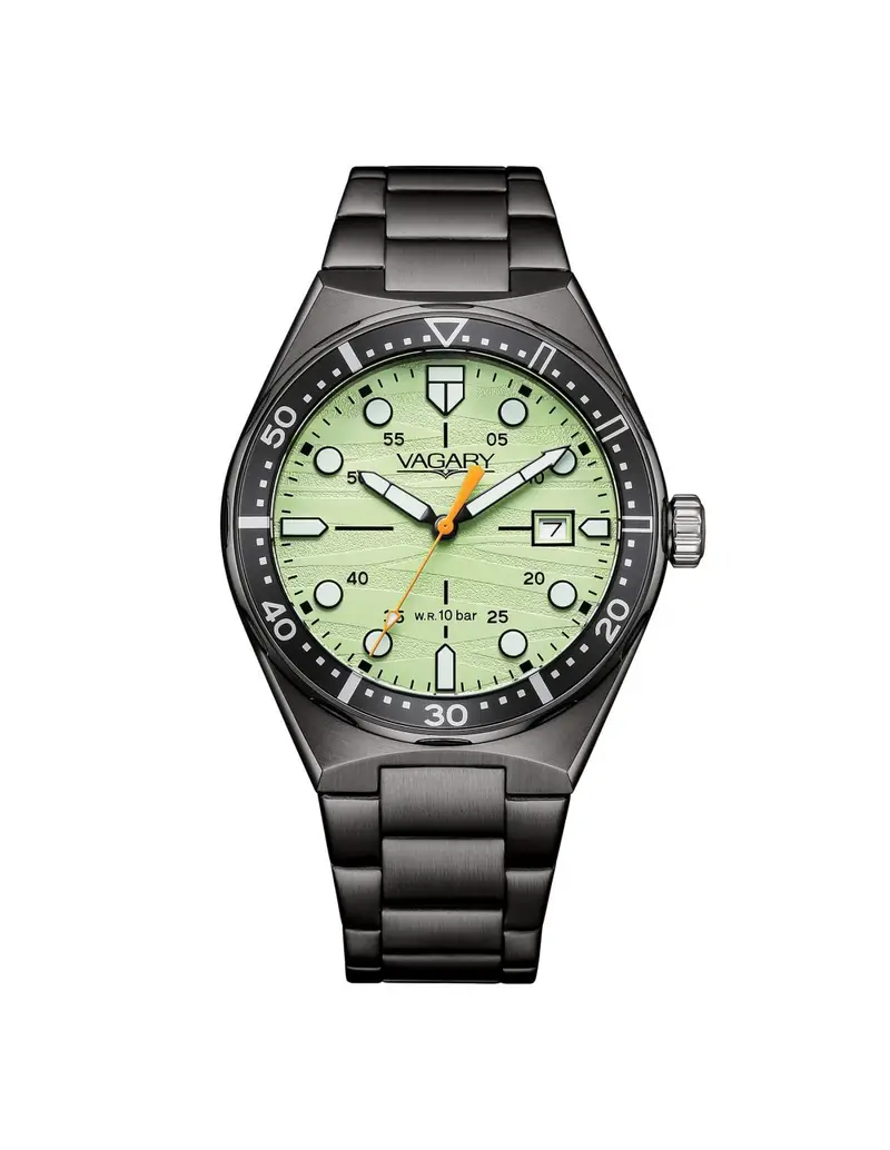 Orologio VAGARY by CITIZEN Aqua39 Solotempo IB9-506-41 Lime