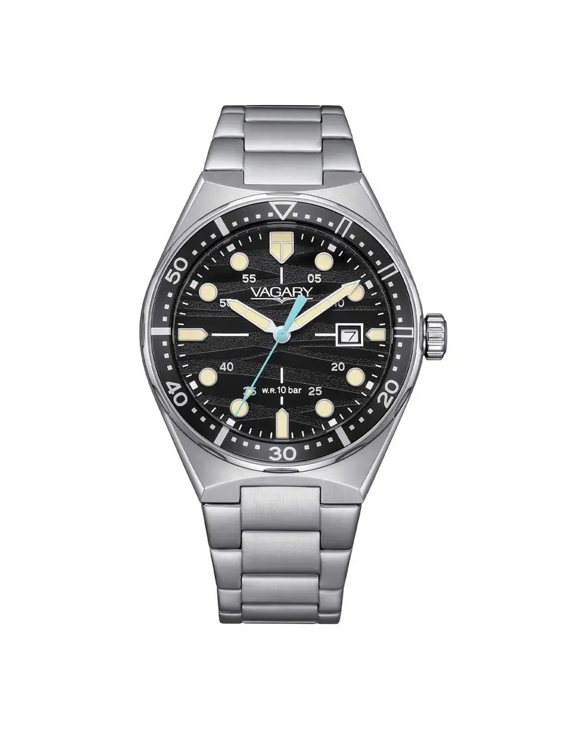 Orologio VAGARY by CITIZEN Aqua39 Solotempo IB9-514-51 Black