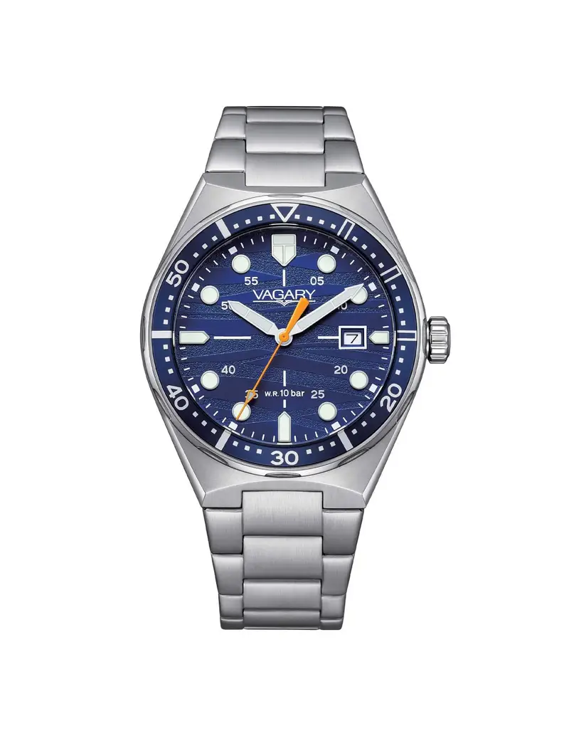 Orologio VAGARY by CITIZEN Aqua39 Solotempo IB9-514-71 Blue