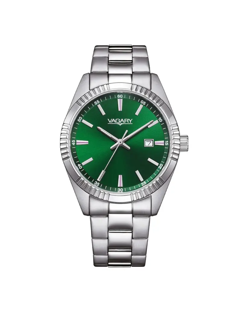 Orologio VAGARY by CITIZEN Timeless Uomo IB9-115-41 Green