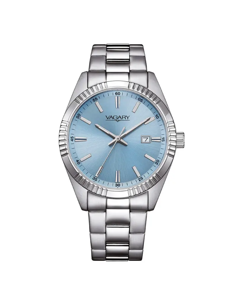 Orologio VAGARY by CITIZEN Timeless Uomo IB9-115-75 Ice Blue