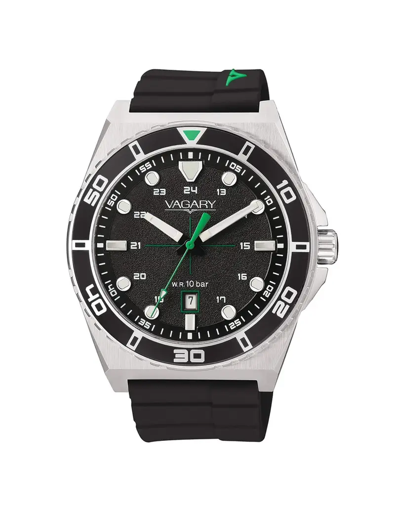 Orologio VAGARY by CITIZEN Aqua39 Uomo IB9-310-50 Black