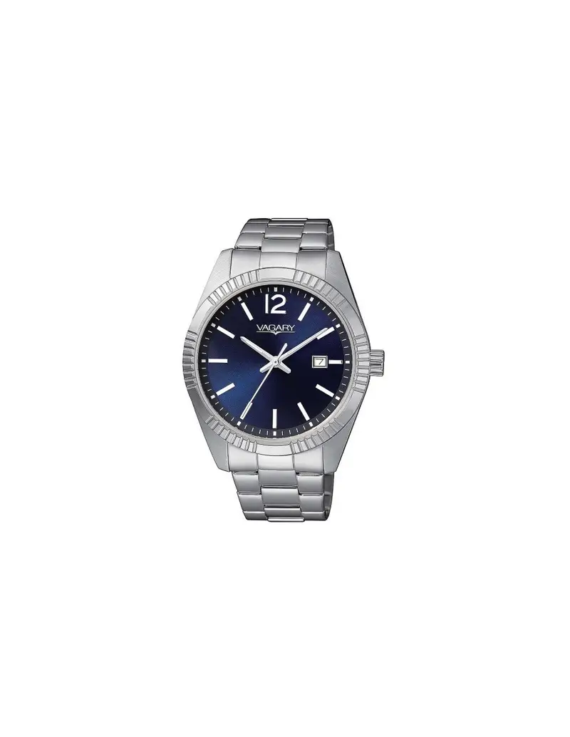 Orologio VAGARY by CITIZEN Gent Timeless Gents in Acciaio IB9-115-71 Blue