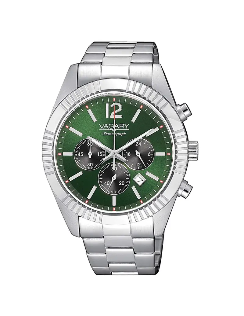 Orologio VAGARY by CITIZEN Timeless Crono IV4-519-41 Green