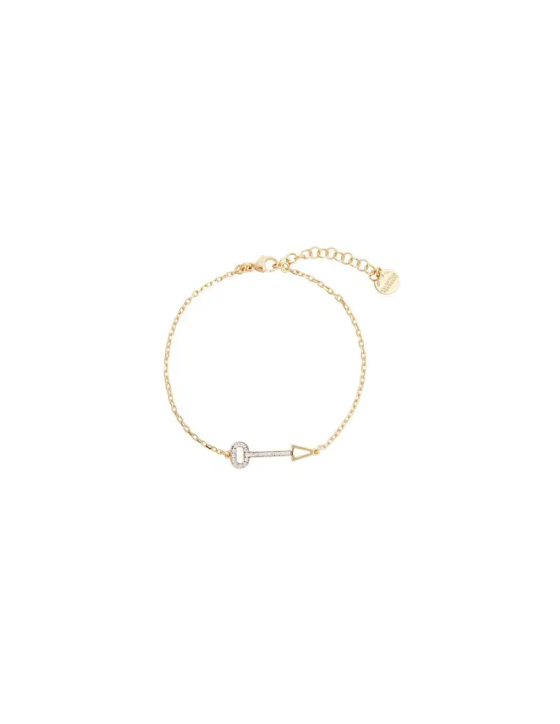 Saldi Bracciale VALENTINA FERRAGNI Key Bracelet Gold DVF-BR-10