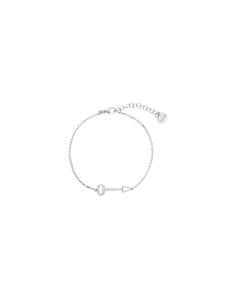 Saldi Bracciale VALENTINA FERRAGNI Key Bracelet Silver DVF-BR-12