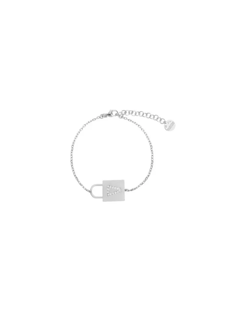 Saldi Bracciale VALENTINA FERRAGNI Lock Bracelet Silver DVF-BR-11