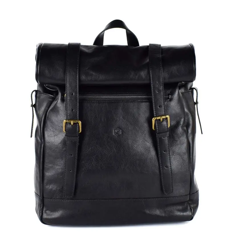 Zaino in pelle Valentina In Pell 4241 Nero