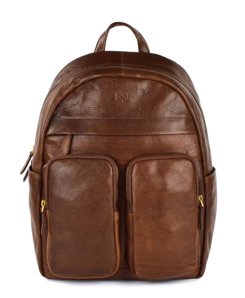 Zaino in pelle Valentina In Pell 8281 Marrone