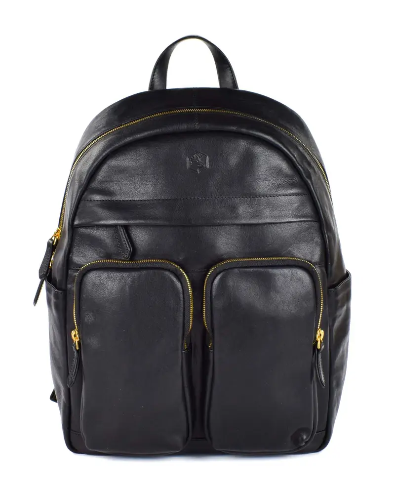 Zaino in pelle Valentina In Pell 8281 Nero