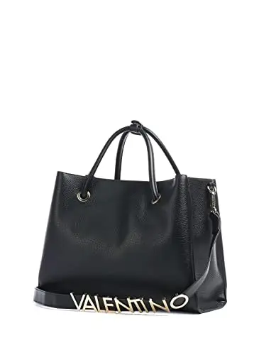 Valentino Alexia Shopping Bag Nero miniatura 2