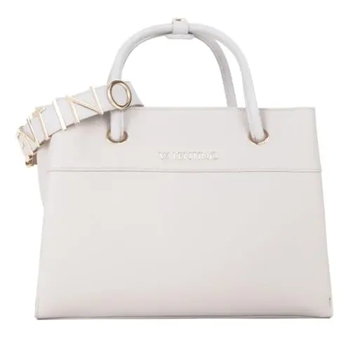Valentino Alexia Shopping Bag Perla miniatura 2