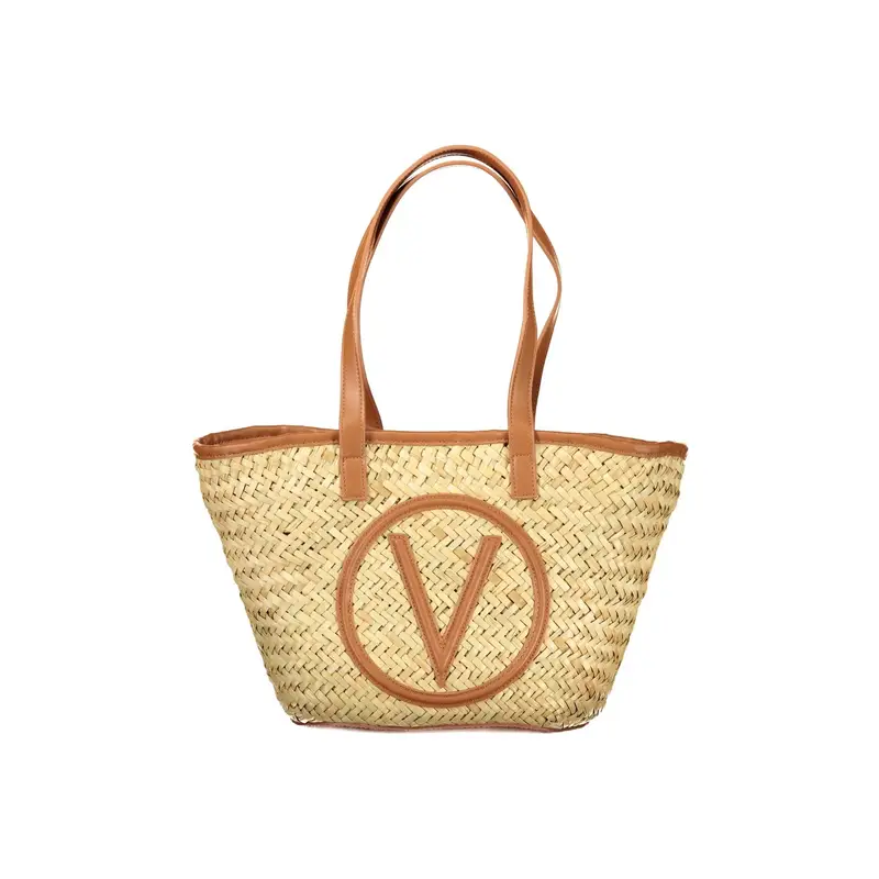 Borsa a Spalla Donna Beige Logo