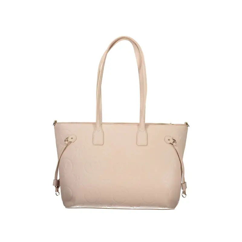 Borsa a Spalla Donna Rosa Logo