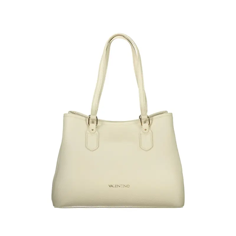 Borsa a Tracolla Donna Beige Logo