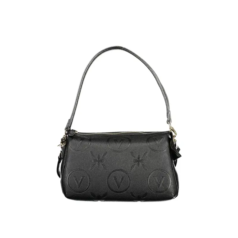 Borsa a Tracolla Donna Nera Logo Nero